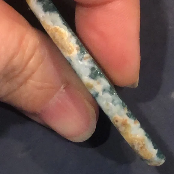 Green agate pendant - Picture 4 of 5